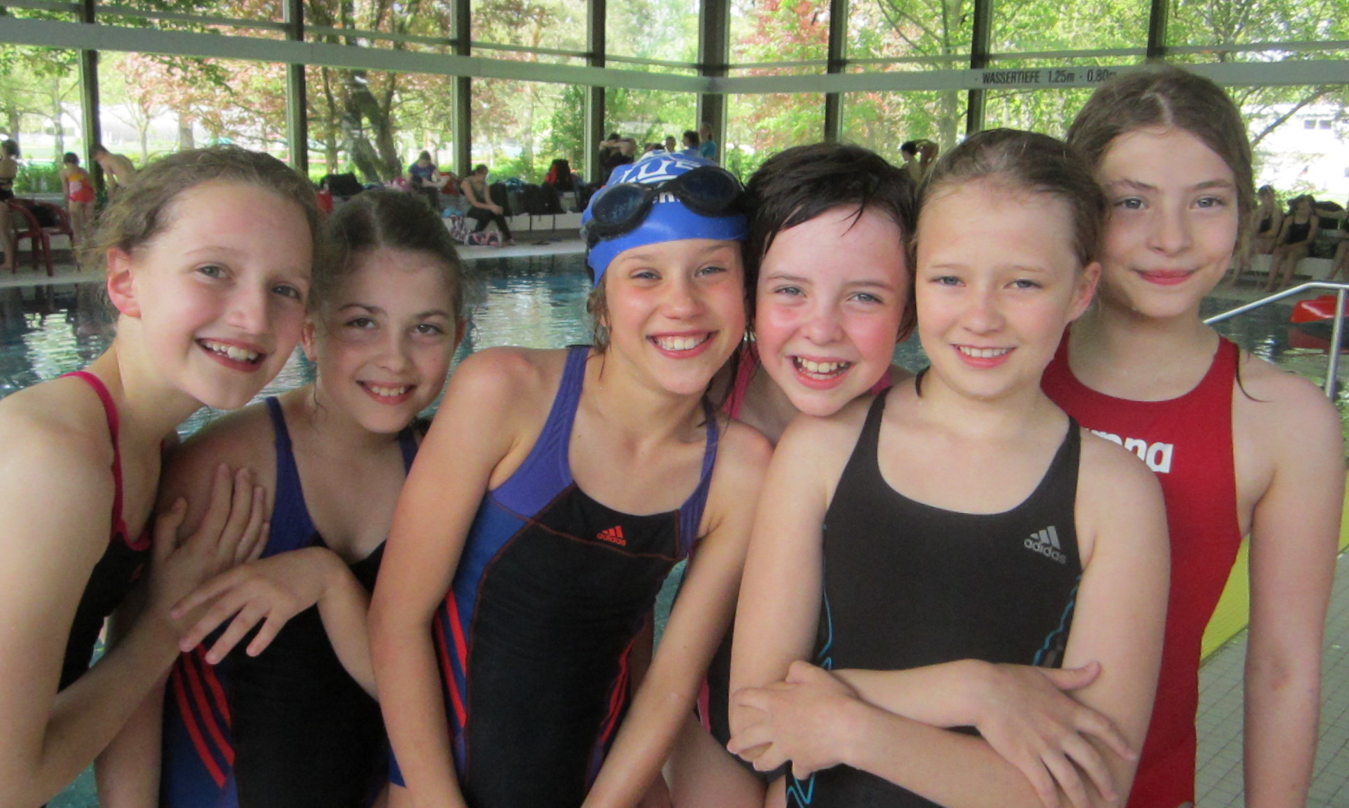 Schwimmerinnen der Grundschule belegen den dritten Platz in Nordbaden